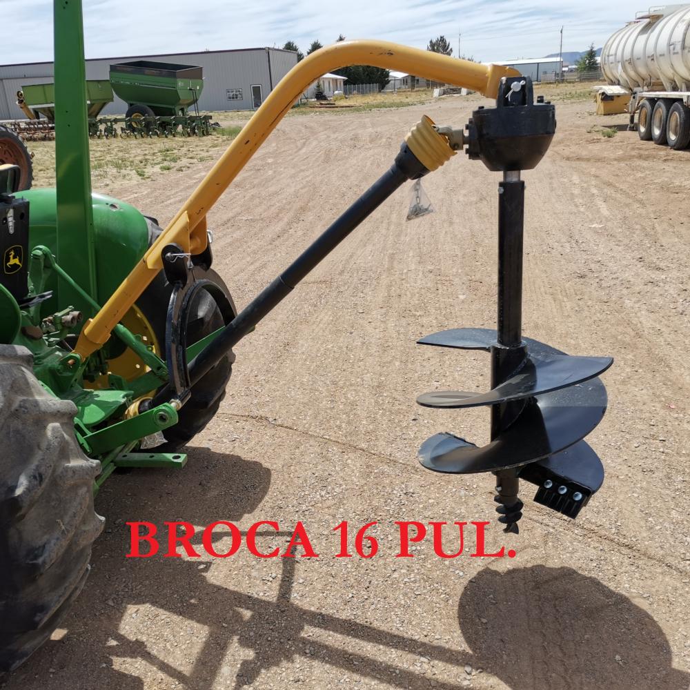 BARRENADORA CON BROCA DE 16 PUL. 