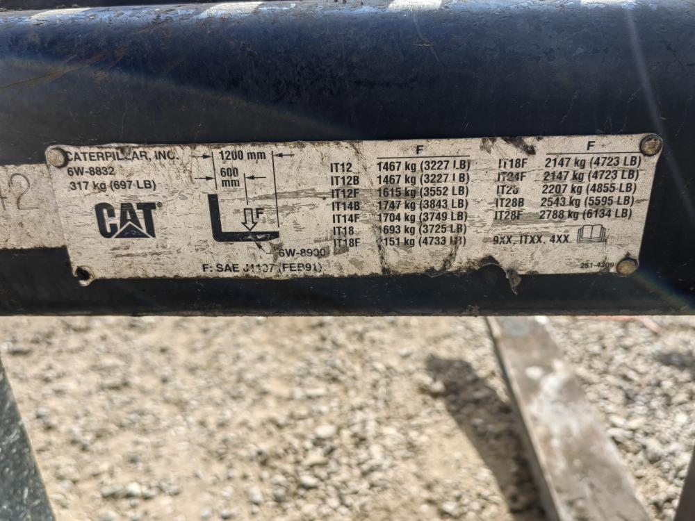 CUCHILLAS PARA TRASCABO CAT