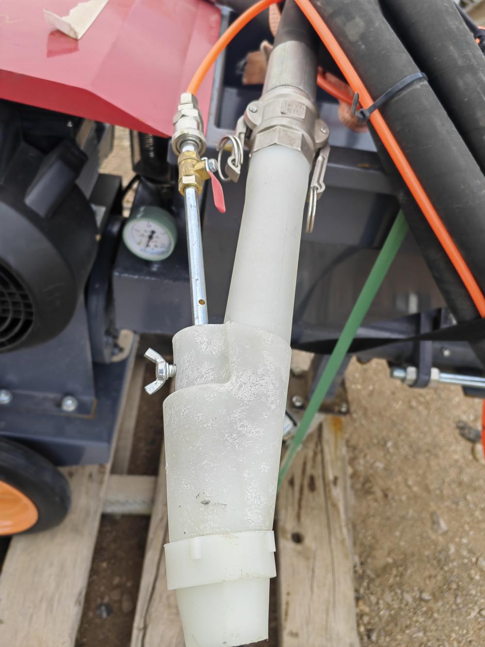 LANZADORA DE MORTERO