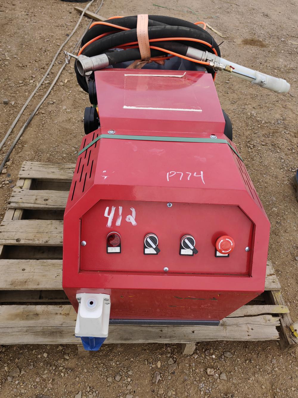 LANZADORA DE MORTERO