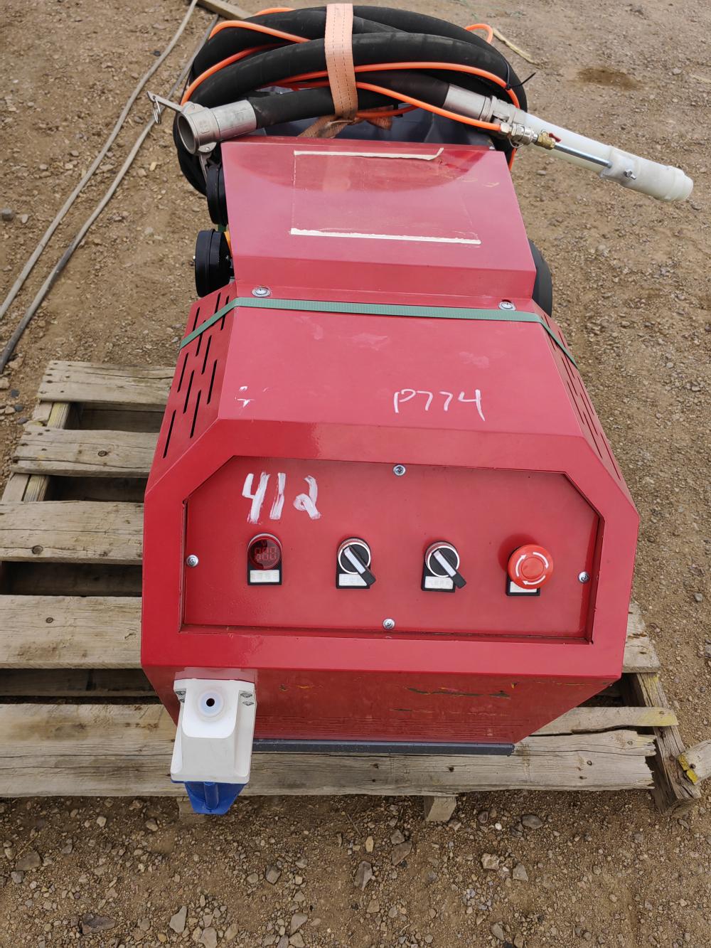 LANZADORA DE MORTERO