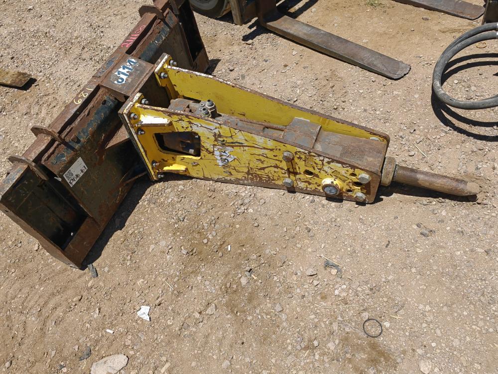 MARTILLO HIDRAULICO PARA MINICARGADOR