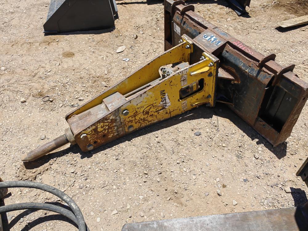 MARTILLO HIDRAULICO PARA MINICARGADOR