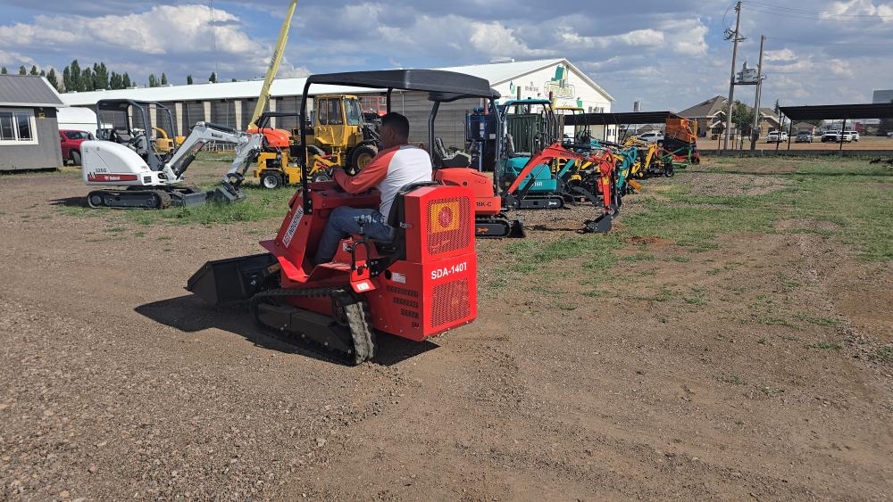 MINICARGADOR A GASOLINA