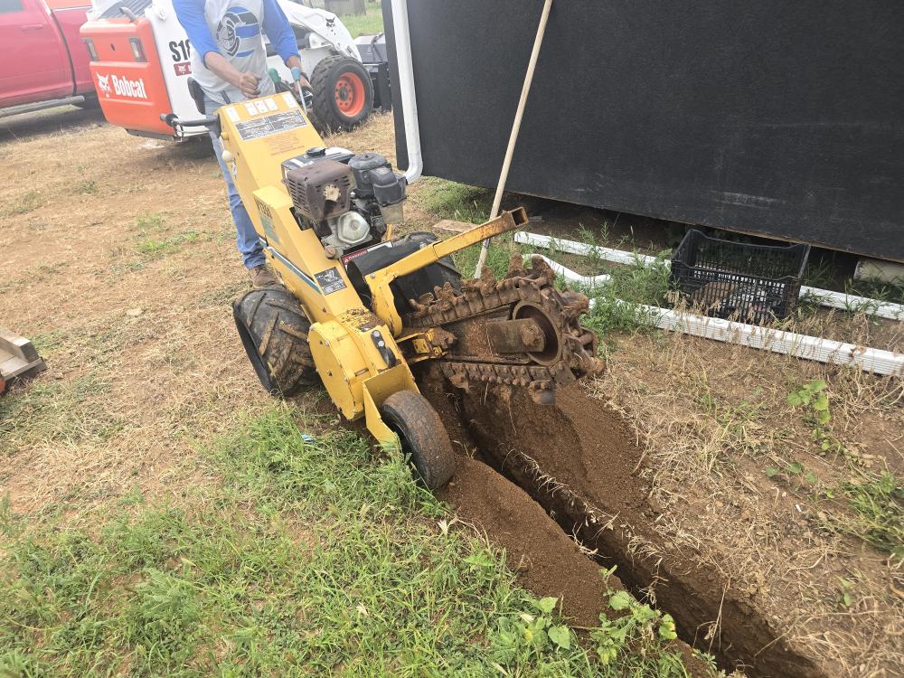 ZANJADORA A GASOLINA