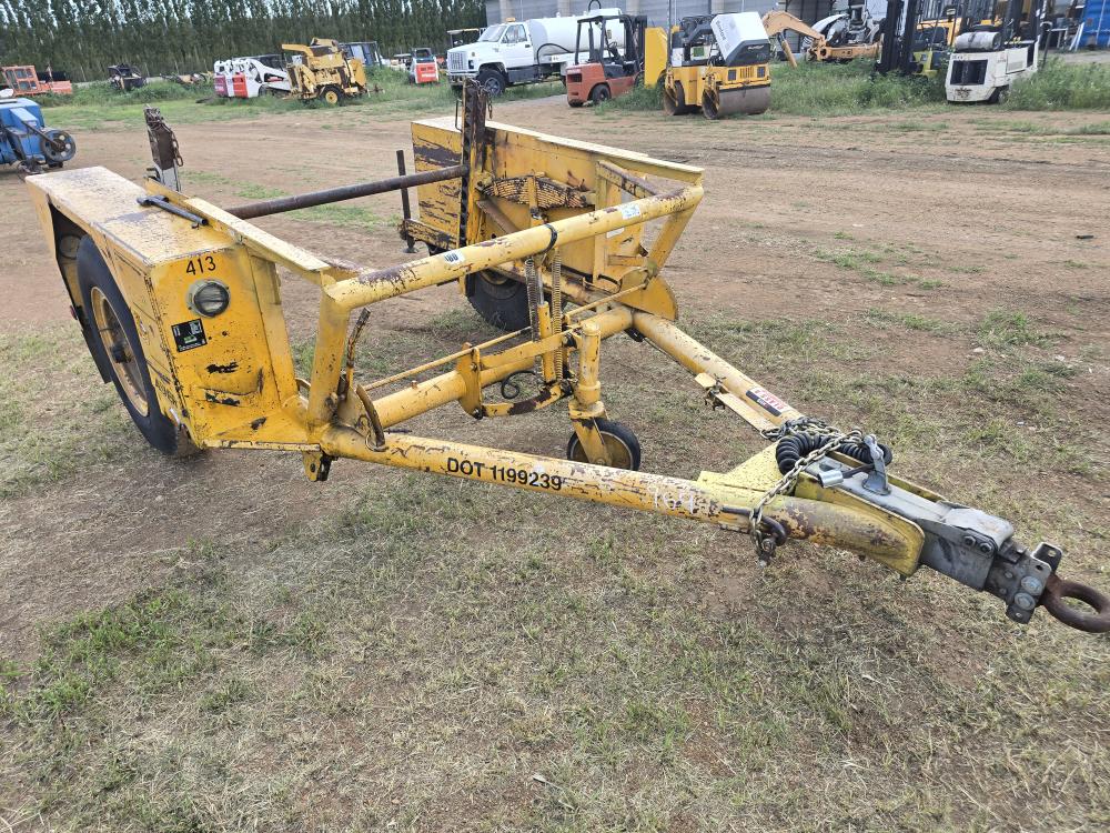 REMOLQUE PARA ROLLO DE CABLE