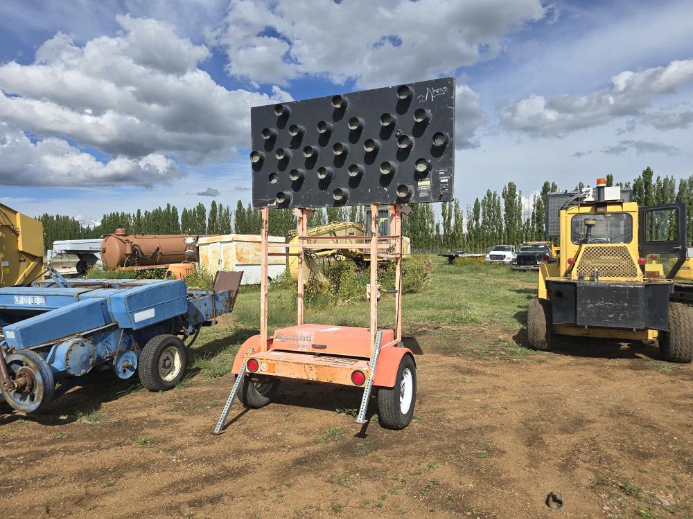 LETRERO LUMINOSO DE FLECHA