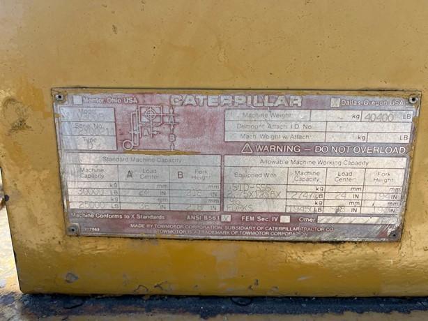 MONTACARGAS CAT. 15 TON. 