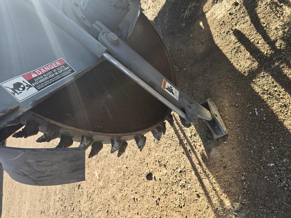 ZANJADORA DE DISCO PARA MINICARGADOR