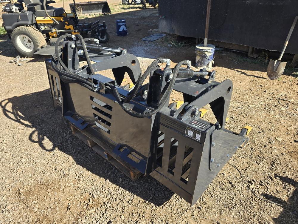 PALA PARA PIEDRA CON GRAPAS HIDRAULICAS