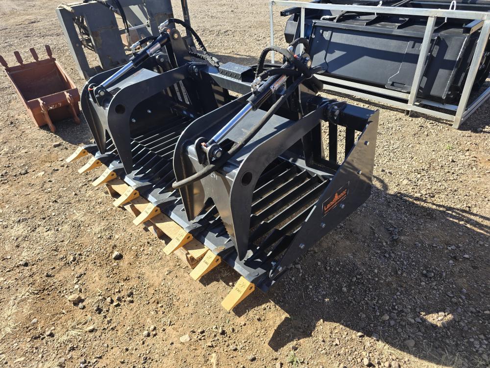 PALA PARA PIEDRA CON GRAPAS HIDRAULICAS