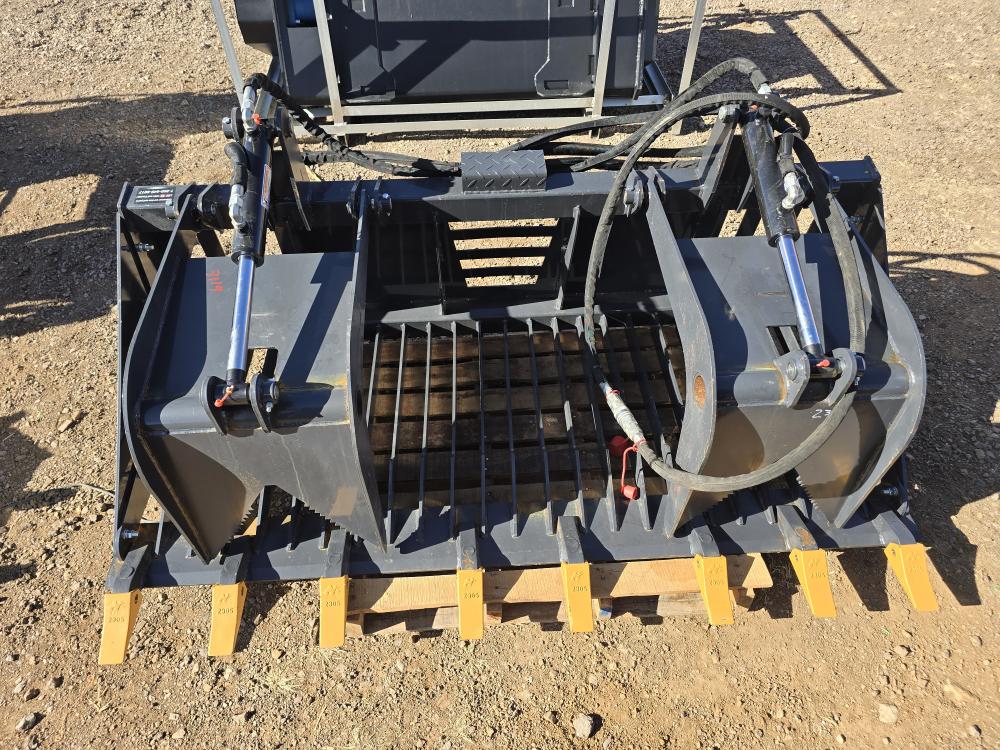 PALA PARA PIEDRA CON GRAPAS HIDRAULICAS