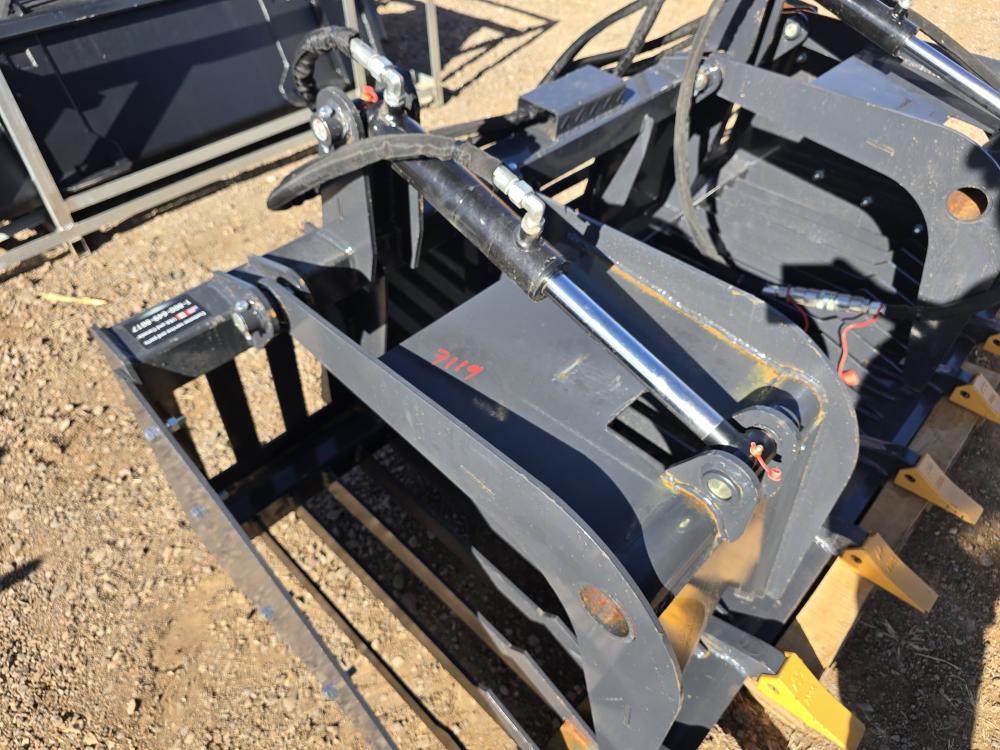 PALA PARA PIEDRA CON GRAPAS HIDRAULICAS